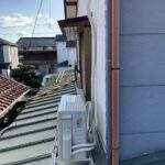エアコン設置・室外機・屋根置き・専用回路増設